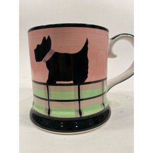 Scottie Dog Mug by HuesNBrews/ Paw Prints/Vintage